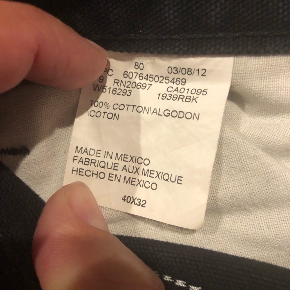 Dickies Black men’s pants size 40 x 32 - Picture 6 of 7